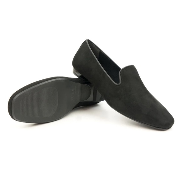 🖤 Black Suede Slip-On Vegan Loafer, Will’s Leather +FREE GIFT! - Picture 2 of 9